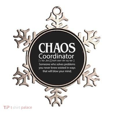 Chaos Coordinator Definition Ornament