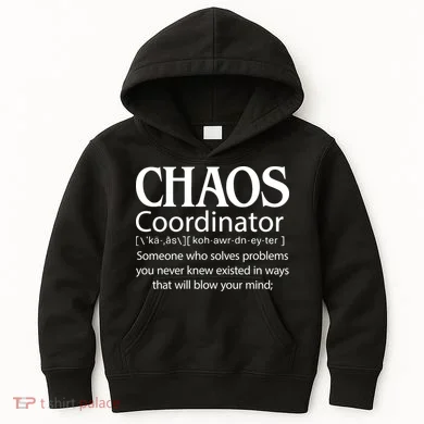 Chaos Coordinator Definition Kids Hoodie