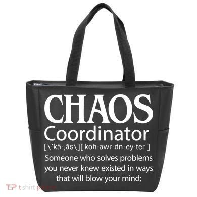 Chaos Coordinator Definition Tote Bag
