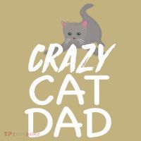 Crazy Cat Dad Funny Fathers Day Kitten Dads Tee Hoodie thumb 7