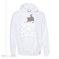 Crazy Cat Dad Funny Fathers Day Kitten Dads Tee Comfort Colors Garment-Dyed Hooded Sweatshirt thumb 0