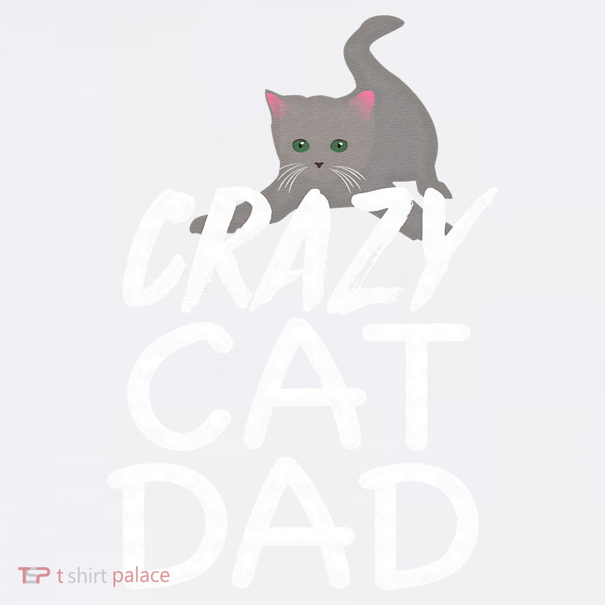 Crazy Cat Dad Funny Fathers Day Kitten Dads Tee Comfort Colors Garment-Dyed Hooded Sweatshirt