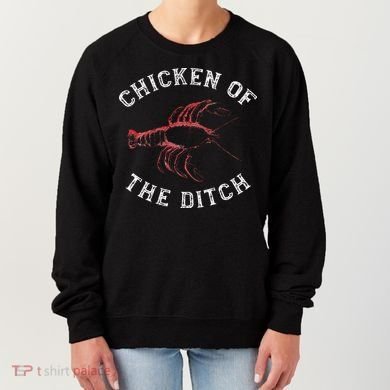 Crawfish Chicken Ditch Retro Cajun Food Gift Women's Sweatshirt