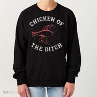 Crawfish Chicken Ditch Retro Cajun Food Gift Women's Sweatshirt thumb 0