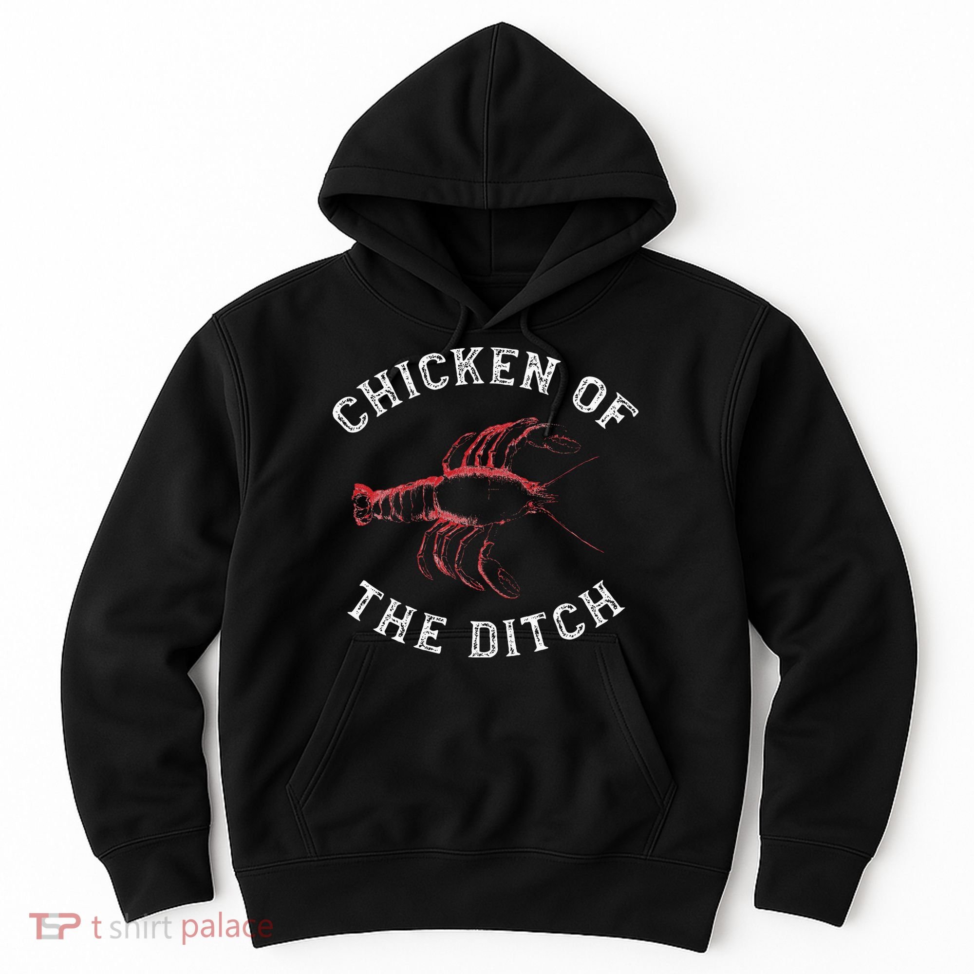 Crawfish Chicken Ditch Retro Cajun Food Gift Hoodie