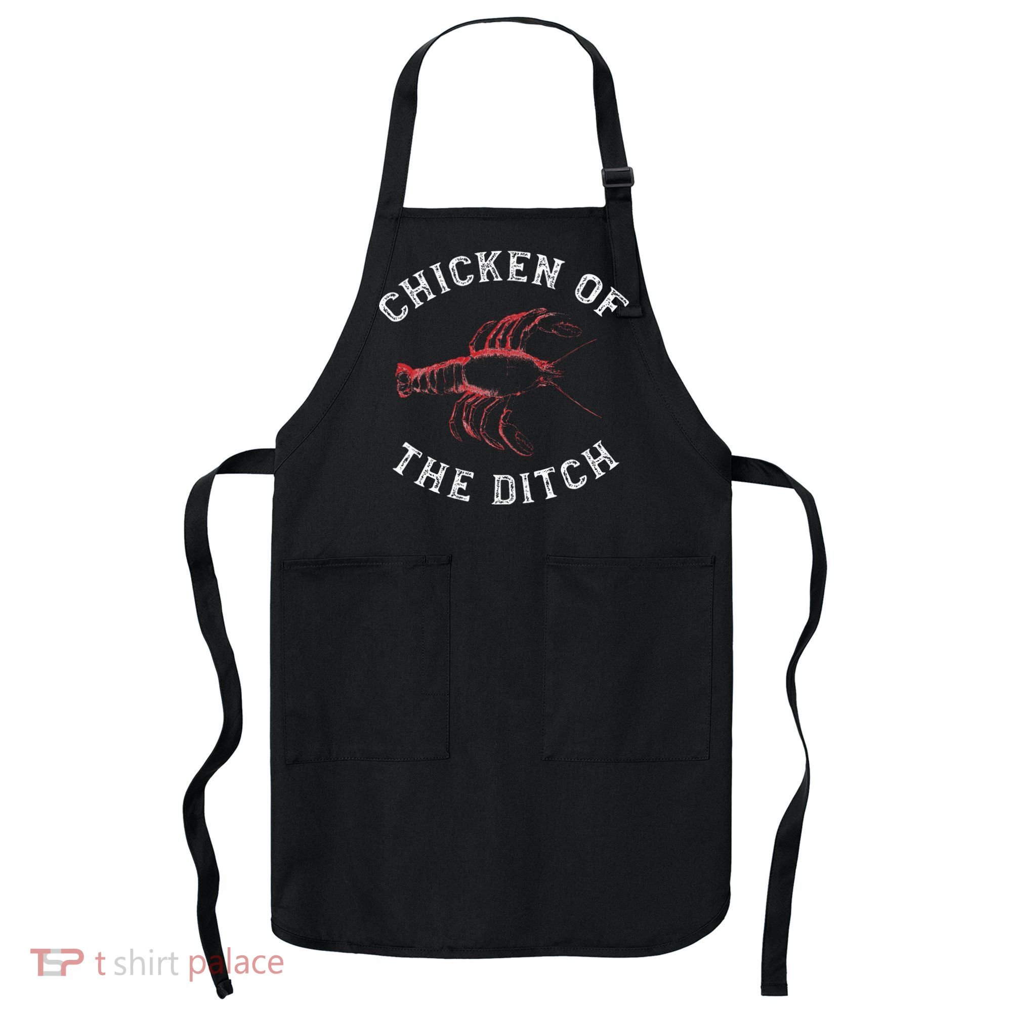 Crawfish Chicken Ditch Retro Cajun Food Gift Apron