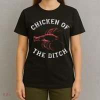 Crawfish Chicken Ditch Retro Cajun Food Gift T-Shirt thumb 4