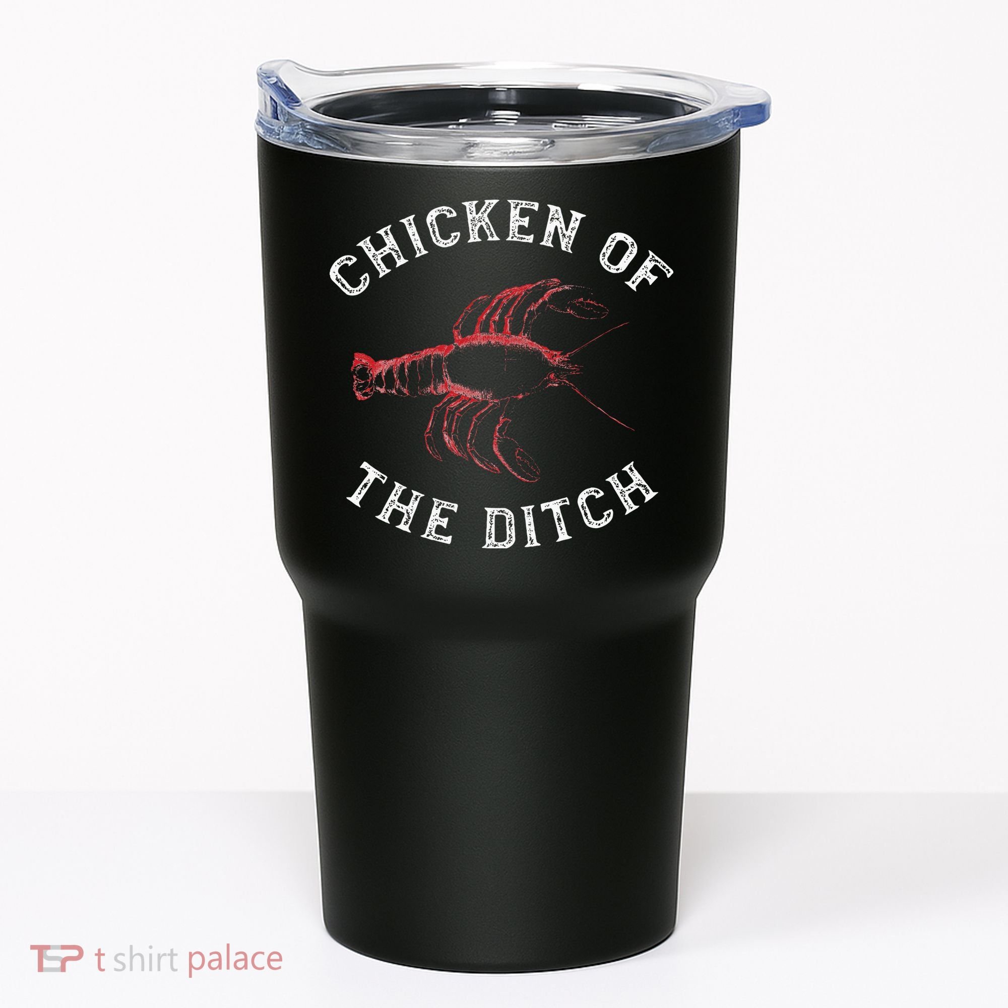 Crawfish Chicken Ditch Retro Cajun Food Gift Tumbler