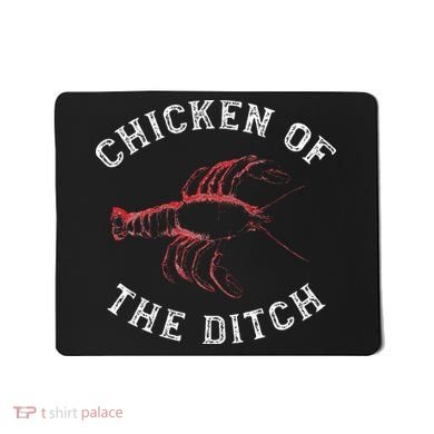 Crawfish Chicken Ditch Retro Cajun Food Gift Mousepad