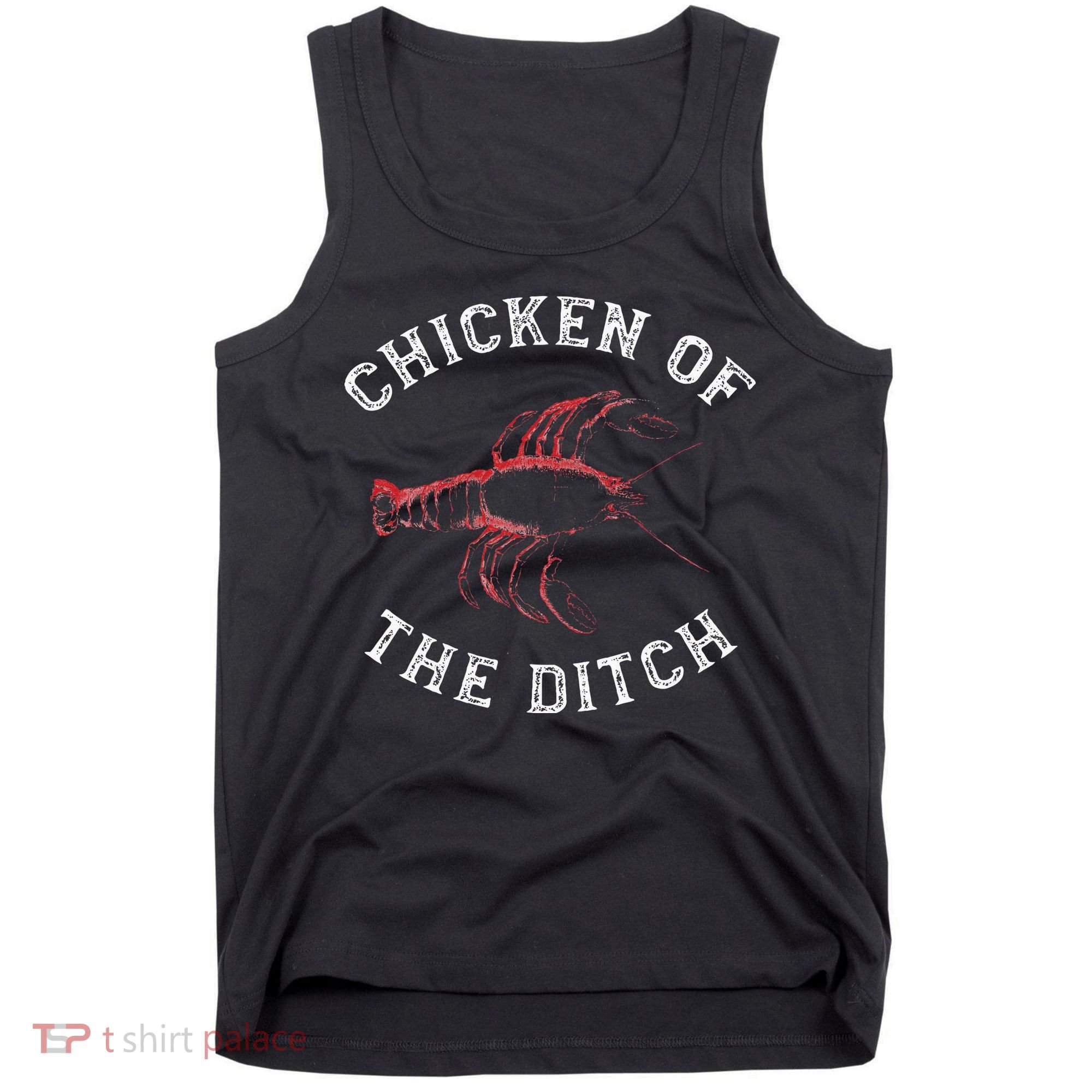 Crawfish Chicken Ditch Retro Cajun Food Gift Tank Top