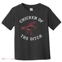 Crawfish Chicken Ditch Retro Cajun Food Gift Toddler T-Shirt thumb 0