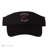Crawfish Chicken Ditch Retro Cajun Food Gift Visor thumb 0
