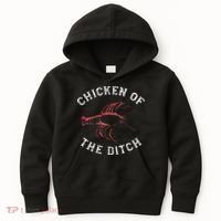 Crawfish Chicken Ditch Retro Cajun Food Gift Kids Hoodie thumb 0