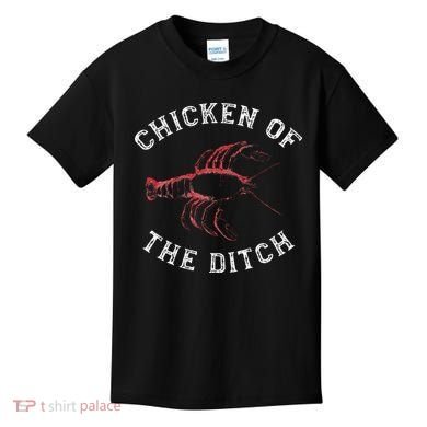Crawfish Chicken Ditch Retro Cajun Food Gift Kids T-Shirt