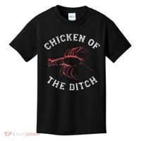Crawfish Chicken Ditch Retro Cajun Food Gift Kids T-Shirt thumb 0