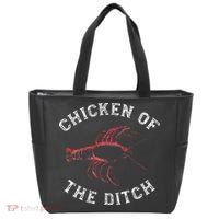 Crawfish Chicken Ditch Retro Cajun Food Gift Tote Bag thumb 0