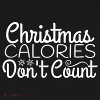 Christmas Calories Don't Count Funny Coaster thumb 2