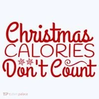 Christmas Calories Don't Count Funny Doggie Tank thumb 4