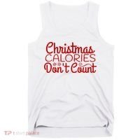 Christmas Calories Don't Count Funny Tank Top thumb 0