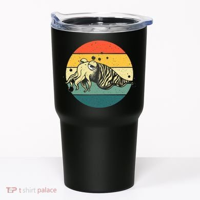 Cute Cuttlefish Design  Lovers Fishing Tumbler