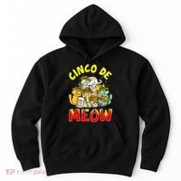 Cat Cinco De Meow Mayo Mexican Fiesta Hoodie thumb 0
