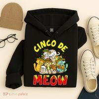 Cat Cinco De Meow Mayo Mexican Fiesta Hoodie thumb 4