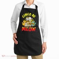 Cat Cinco De Meow Mayo Mexican Fiesta Apron thumb 2