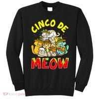 Cat Cinco De Meow Mayo Mexican Fiesta Sweatshirt thumb 0