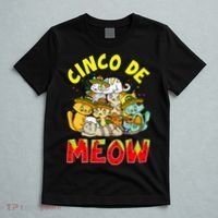 Cat Cinco De Meow Mayo Mexican Fiesta T-Shirt thumb 5