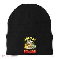 Cat Cinco De Meow Mayo Mexican Fiesta Beanie thumb 0