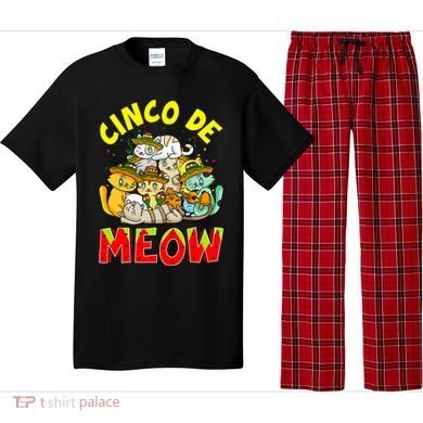 Cat Cinco De Meow Mayo Mexican Fiesta Pajama Set