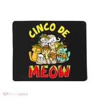 Cat Cinco De Meow Mayo Mexican Fiesta Mousepad thumb 0