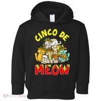 Cat Cinco De Meow Mayo Mexican Fiesta Toddler Hoodie thumb 0