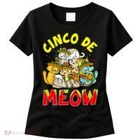 Cat Cinco De Meow Mayo Mexican Fiesta Women's T-Shirt thumb 0
