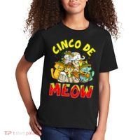 Cat Cinco De Meow Mayo Mexican Fiesta Kids T-Shirt thumb 2