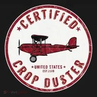 Certified Crop Duster Planes And Aerial Pajama Set thumb 2