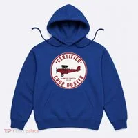 Certified Crop Duster Planes And Aerial Hoodie thumb 0