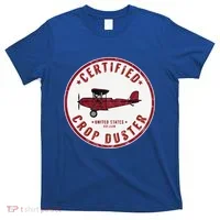 Certified Crop Duster Planes And Aerial T-Shirt thumb 0