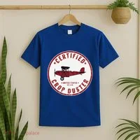 Certified Crop Duster Planes And Aerial T-Shirt thumb 2