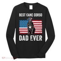 Cane Corso Dad USA American Flag Cane Corso Dog Lover Owner Long Sleeve Shirt thumb 0