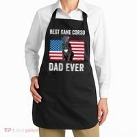 Cane Corso Dad USA American Flag Cane Corso Dog Lover Owner Apron thumb 2