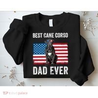 Cane Corso Dad USA American Flag Cane Corso Dog Lover Owner Sweatshirt thumb 2