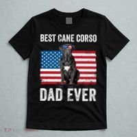 Cane Corso Dad USA American Flag Cane Corso Dog Lover Owner T-Shirt thumb 5