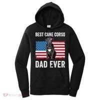 Cane Corso Dad USA American Flag Cane Corso Dog Lover Owner Women's Hoodie thumb 0