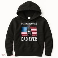 Cane Corso Dad USA American Flag Cane Corso Dog Lover Owner Kids Hoodie thumb 0