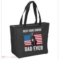 Cane Corso Dad USA American Flag Cane Corso Dog Lover Owner Tote Bag thumb 2