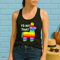 Costume Cinco De Mayo Funny Ideas I'd Hit That Pinata Women's Tank Top thumb 2