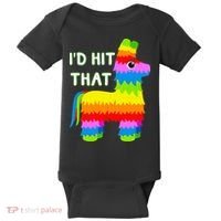 Costume Cinco De Mayo Funny Ideas I'd Hit That Pinata Baby Bodysuit thumb 0