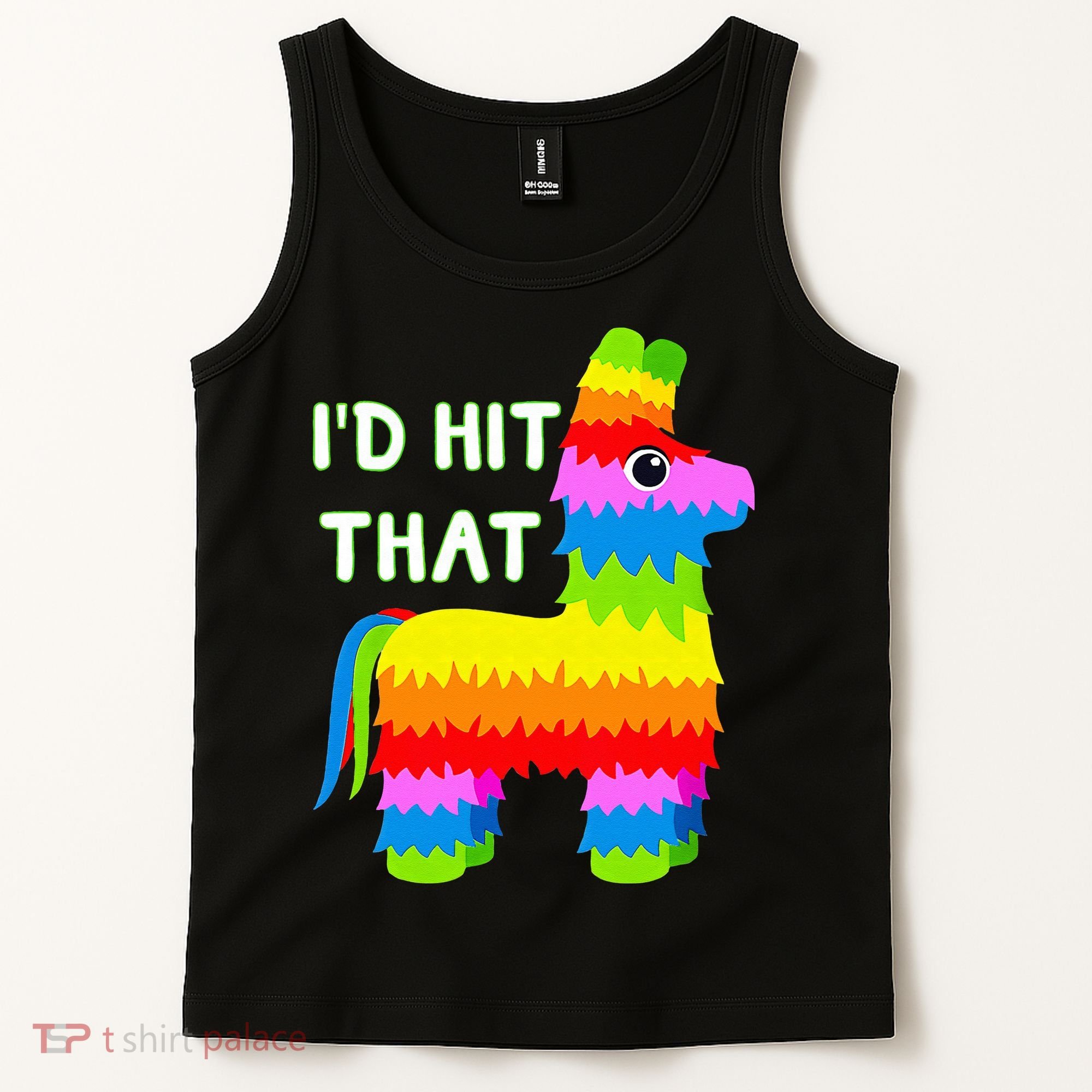 Costume Cinco De Mayo Funny Ideas I'd Hit That Pinata Tank Top