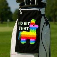 Costume Cinco De Mayo Funny Ideas I'd Hit That Pinata Golf Towel thumb 2
